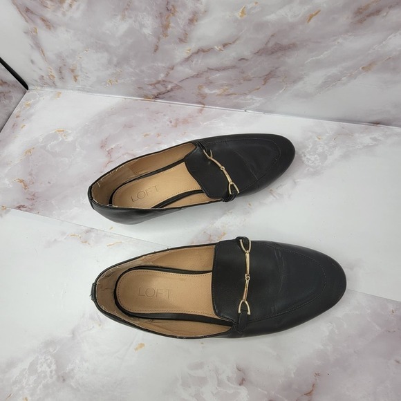 Loft Loafer Slid on Black with Mouth Bite detail - Picture 9 of 12